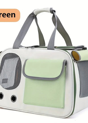 1Pcs Portable Pet Carrier Cat Bag For Cats And Dogs Ideal For Travel And Outdoor Activities Suitable For Cats And Small Dogs