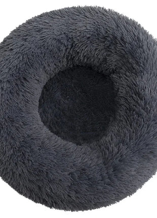 40-90cm Round Pet Bed for Large Dog Bed Super Soft Cat Bed Long Plush Dog House for Medium Dog House Winter Warm Sleeping
