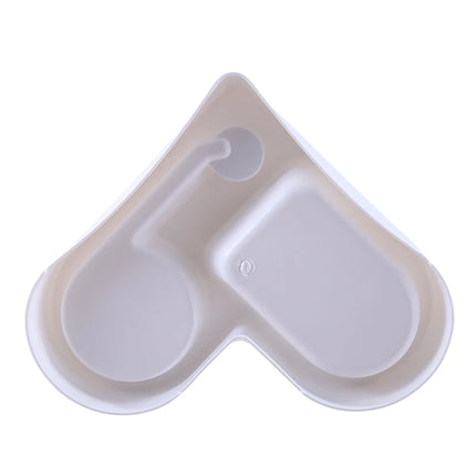 Cat Feeder Bowl Dog Automatic Water Double Bowls Food Wall Corner Save Space Cats 500ml Bottle Drinking Kitten Dogs Pet Product