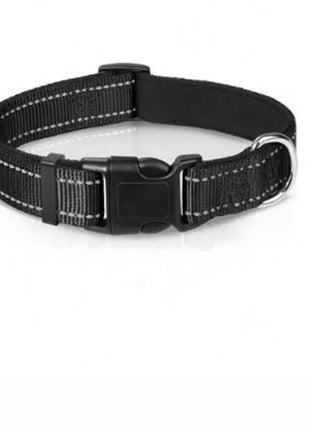 Dog Collar Reflective Adjustable Breathable Nylon Soft Padded DurableePet Collar for Small Medium Large Dog Bone Rope