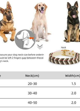 Dog Fashion Collar For Ladies Handmade Design Pet Colorful Neck Ring Small Medium and Large Dogs Lead-collar Wear Supplies
