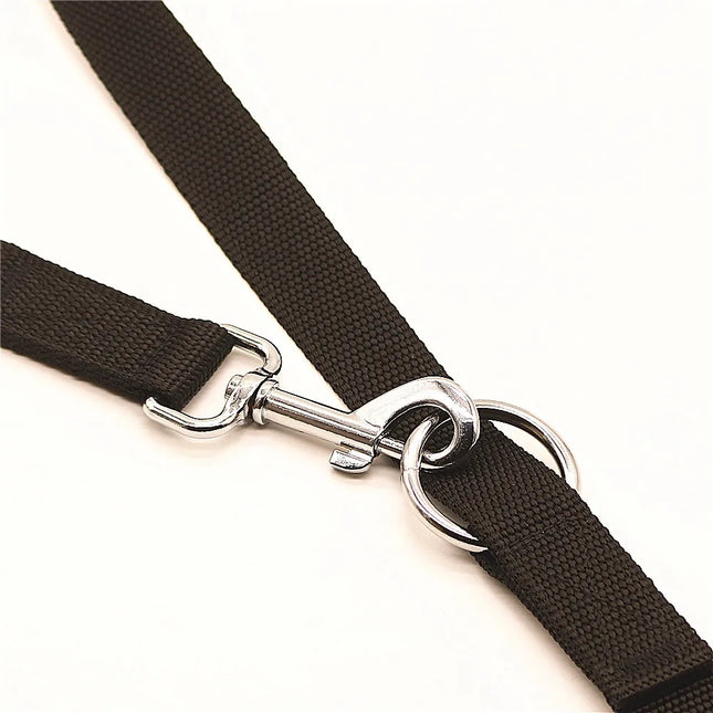 Dog Leashes Outdoor Dog Chain  Control Dog Lead Leash Adjustable Training Double Ended 2.5M Police Style Safety Pet Dogs Walking