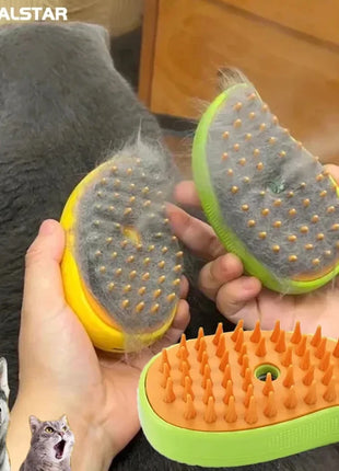 Cat Brush Steamy Dog Brush Electric Spray Cat Hair Brushes Pet Grooming Comb Hair Removal Massage Pet Accessories