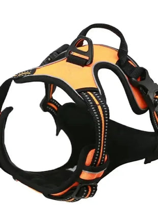 No Pull Dog Harness for Large Dogs,with Reflective Strips and Control Handle, Adjustable and Comfortable,No Choke Pet Harness ﻿