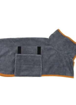 Dog Bathrobe Towel Bath Robe Pet Fast Drying Coat Soft Adjustable Absorbent Towel For Large Medium Small Dogs