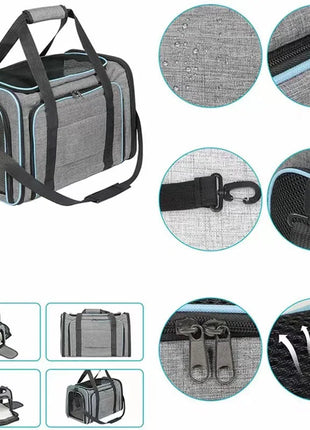 Pet Carriers Backpack Portable Breathable Foldable Cat Bag Transport for Cats Dog Carrier Bags Outdoor Travel Pets Transport Bag