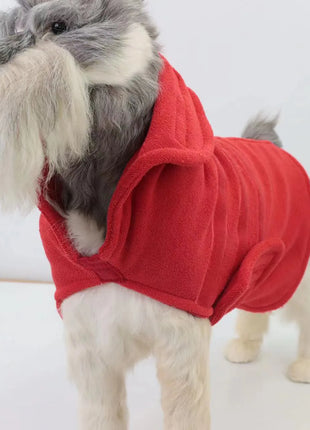 Dog Bathrobe Towel Bath Robe Pet Bathrobe Drying Coat Absorbent Towel For Large Medium Small Dog Super Fast Dry Soft Adjustable