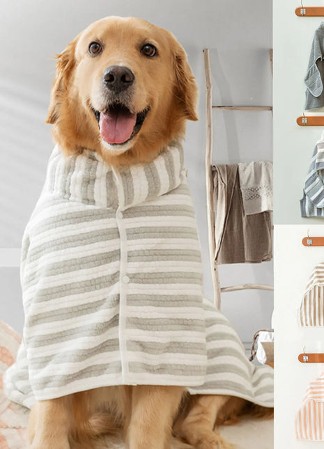 Bathrobe For Dogs Quick-Drying Dog Bath Towel Dog Bath Accessories