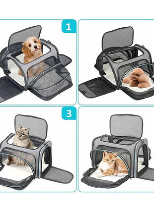 Pet Carriers Backpack Portable Breathable Foldable Cat Bag Transport for Cats Dog Carrier Bags Outdoor Travel Pets Transport Bag